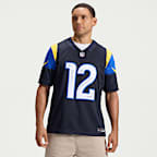 Puka Nacua Los Angeles Rams Rivalries Collection Men's Nike Dri-FIT NFL Limited Jersey