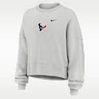 Houston Texans Primetime Phoenix Women's Nike NFL Oversized Pullover Crew
