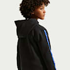 Inter Milan City Side Nike Football Fleece Genç Çocuk Kapüşonlu Üstü