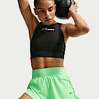 Nike Pro Sculpt Dri-FIT 2-in-1-Shorts mit hohem Bund (ca. 7,5 cm, Damen)