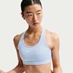 สปอร์ตบราผู้หญิงเสริมฟองน้ำ Nike Swoosh Medium Support