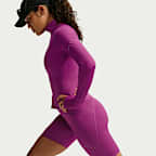Nike Swift Dri-FIT-løbeshorts (18 cm) med høj talje til kvinder