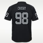 Maxx Crosby Las Vegas Raiders 2024 Big Kids' Nike NFL Game Jersey