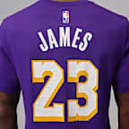 Playera Nike de la NBA para hombre Los Angeles Lakers Essentials Statement
