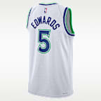 Jersey Nike Dri-FIT Swingman de la NBA para hombre Minnesota Timberwolves Association Edition