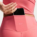 Nike Zenvy Women's High-Waisted 7/8 Leggings with No Front Seam