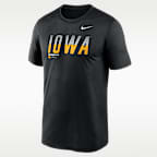 Iowa Sideline Legend Men's Nike Dri-FIT College T-Shirt