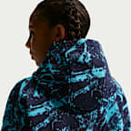 Sudadera con gorro de básquetbol oversized Club Fleece para niños Ja