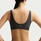 Brassière à encolure dégagée NikeSKIMS Ribbed Seamless pour femme
