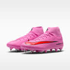 Nike Mercurial Superfly 10 Academy High-Top-Fußballschuh für weichen Rasen
