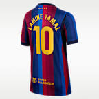 Jersey de futbol Nike Dri-FIT del FC Barcelona local 2026/27 Stadium Lamine Yamal para niños talla grande