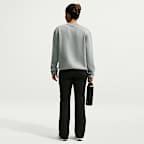 Nike Studio Fleece Sport Women's Dri-FIT Crew-Neck Sweatshirt