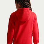 Sudadera con gorro de tejido Fleece para niños talla grande Nike Sportswear Club