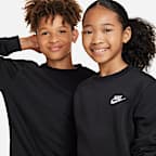 Nike Sportswear Club Fleece Older Kids' Sweatshirt