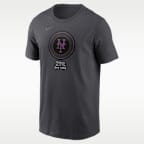 Playera Nike de la MLB para hombre New York Mets City Connect Wordmark