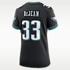 Jersey Nike de la NFL Game para mujer Cooper DeJean Philadelphia Eagles