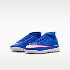 Nike Jr. Mercurial Superfly 10 Club Younger/Older Kids' Turf High-Top Football Shoes