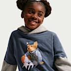 Playera para niños talla grande Nike Sportswear