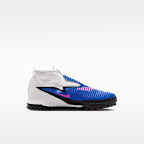 Nike Jr. Phantom 6 High Academy-fodboldsko til grus til større børn