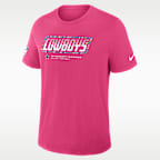Playera Nike Dri-FIT de la NFL para hombre Dallas Cowboys Crucial Catch Sideline
