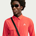ACG "Aireez" Men's Long-Sleeve Button-Up Trail Running Top