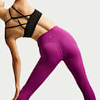 Nike Zenvy Women's High-Waisted 7/8 Leggings with No Front Seam