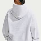 Sudadera con gorro sin cierre oversized para mujer Nike Studio Fleece Medium Weight