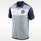 Seattle Mariners Striped Vapor Polo Men's Nike Dri-FIT MLB Polo