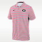 Polo universitaria Nike Dri-FIT para hombre Georgia Primetime