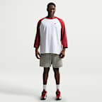 Playera de manga 3/4 raglán para hombre Nike Sportswear Club