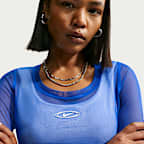 Nike Sportswear Women's Slim Long-Sleeve Sheer Top