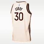 Jersey Nike de la NBA Swingman para niños talla grande Stephen Curry Golden State Warriors City Edition