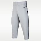 Pants de béisbol entubados de cintura alta para niños talla grande Nike Vapor Select 2