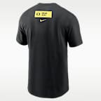 Playera universitaria Nike para hombre Oregon Primetime Seasonal