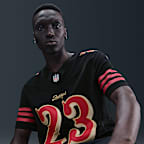 Jersey Nike Dri-FIT de la NFL Limited para hombre Christian McCaffrey San Francisco 49ers Rivalries Collection