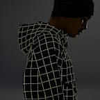Nike Tech  Men's Loose Dri-FIT Shori Knit Full-Zip All-Over-Print Jacket