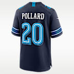 Tony Pollard Tennessee Titans Rivalries Collection Men's Nike NFL Game Jersey