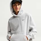 Nike Studio Fleece Kalın Oversize Kapüşonlu Kadın Sweatshirt'ü