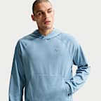 Sudadera con gorro sin cierre de alto rendimiento Dri-FIT con protección contra los rayos UV para hombre Nike Primary NanoKnit
