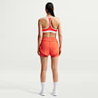 나이키 스우시 여성 미디엄 서포트 패드 스포츠 브라