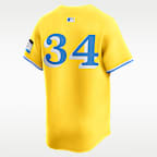 Jersey Nike Dri-FIT de la MLB Limited para hombre David Ortiz Boston Red Sox City Connect