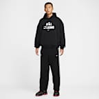 LeBron 'Shut Up and Dribble' Men's Nike Therma-FIT Brushed Pullover Basketball Hoodie