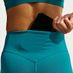 Nike Universa Women's High-Waisted Full-Length Leggings with No Front Seam