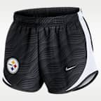 Pittsburgh Steelers Tempo Women's Nike Dri-FIT NFL Shorts