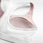 Damski stanik sportowy z wkładkami Nike Swoosh Medium Support