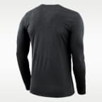 Playera de manga larga universitaria Nike Dri-FIT para hombre Oregon State Basketball Shoot Around Legend