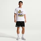 レブロン "For The Record" ナイキ メンズ バスケットボール Tシャツ