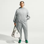 Sudadera con gorro sin cierre oversized para mujer Nike Studio Fleece Medium Weight