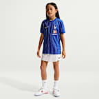 Haut de foot à manches courtes France x Jacquemus pour ado