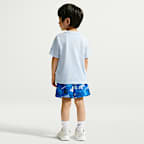 Nike Sportswear Little Kids' In The Zone 2-Piece Printed Shorts Set